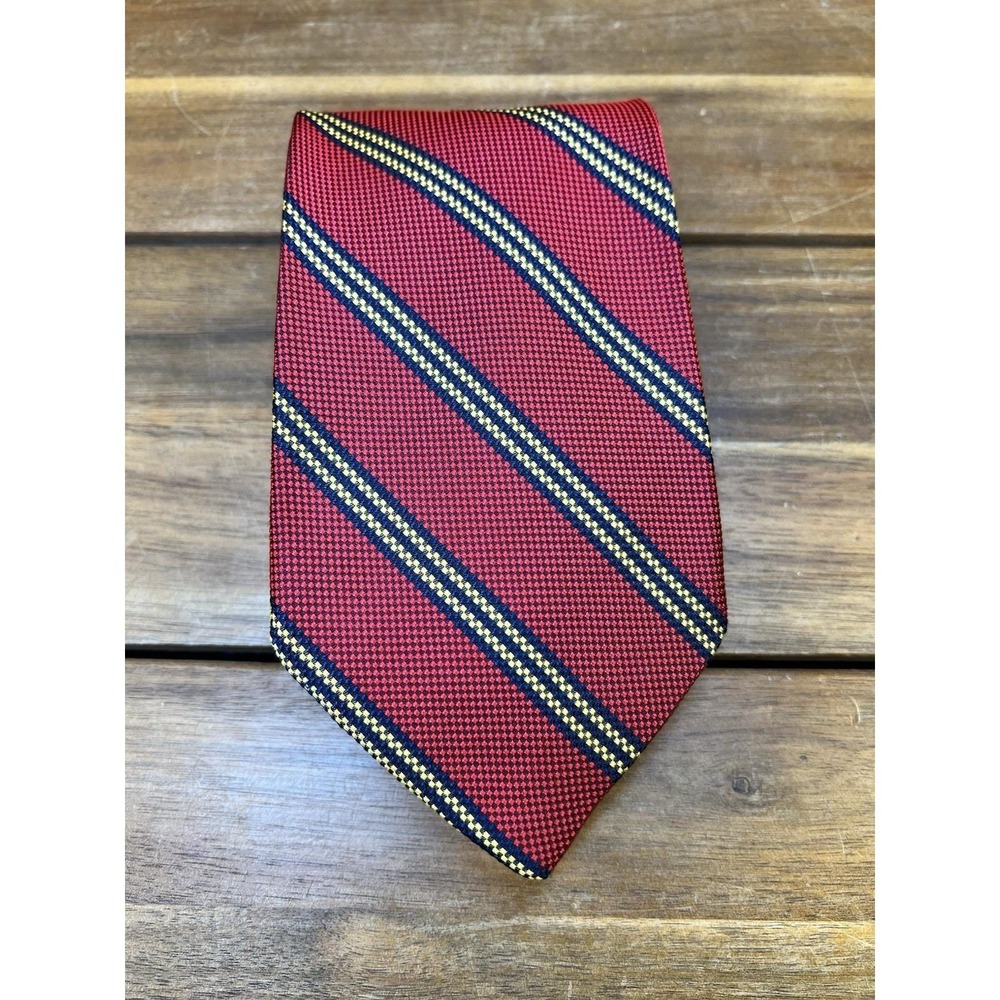 Brooks Brothers Makers Men's Tie 100% Silk Made in USA Vintage 58 Preppy